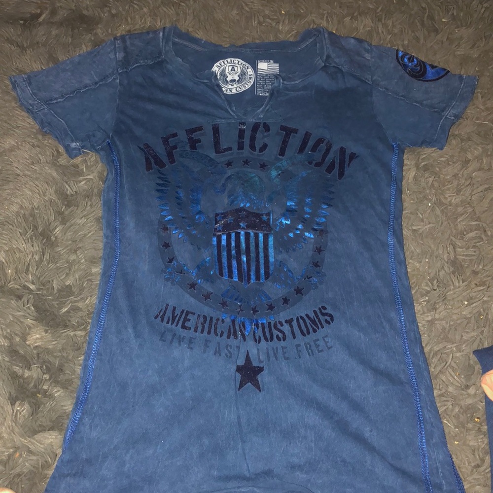 Affliction short sleeve tee
